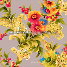 Wholesale Chinese Pure Silk Digital Printed Fabric